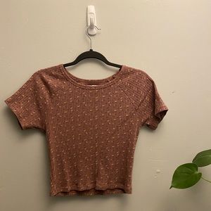 Floral Baby Tee from American Eagle.